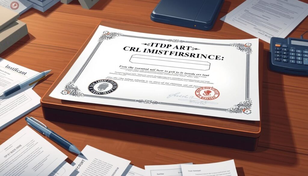 Certificate of Insurance